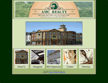 Tablet Screenshot of amcrealty.com